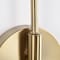 Nuvo Trilby 2-Light Wall Sconce - Matte Black with Burnished Brass 60/7393 - alternate 3